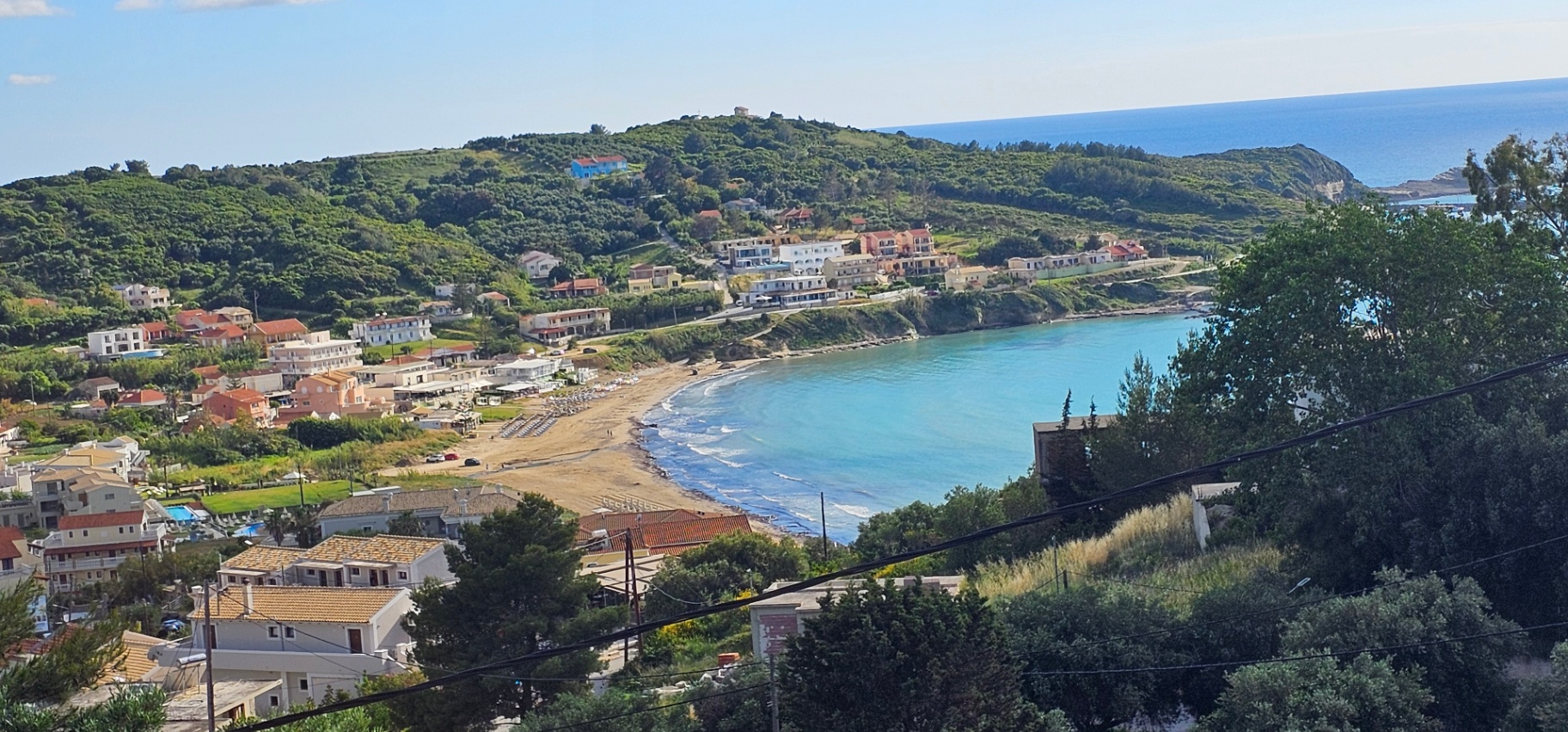 Agios Stefanos bay and beach